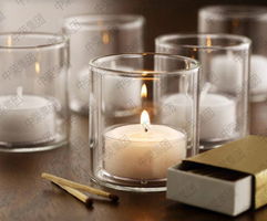 晶瑩派對(duì)時(shí)光 簡(jiǎn)約水晶玻璃燭臺(tái)的魅力與運(yùn)用